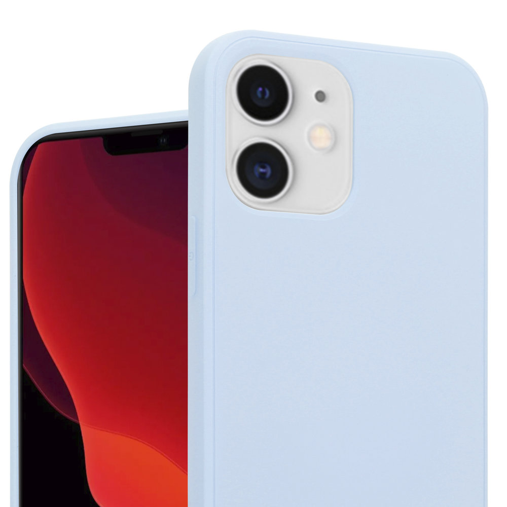 ShieldCase® ShieldCase iPhone 12 Mini Silikon Case (hellviolett)