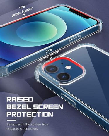 ShieldCase® ShieldCase Shock Hülle iPhone 12 (transparent) ShieldCase® ShieldCase Shock Hülle iPhone 12 (transparent)