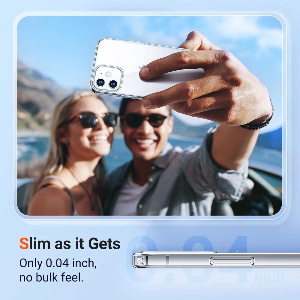 ShieldCase® ShieldCase Ultra dünne iPhone 12 Silikon Hülle (transparent) ShieldCase® ShieldCase Ultra dünne iPhone 12 Silikon Hülle (transparent)