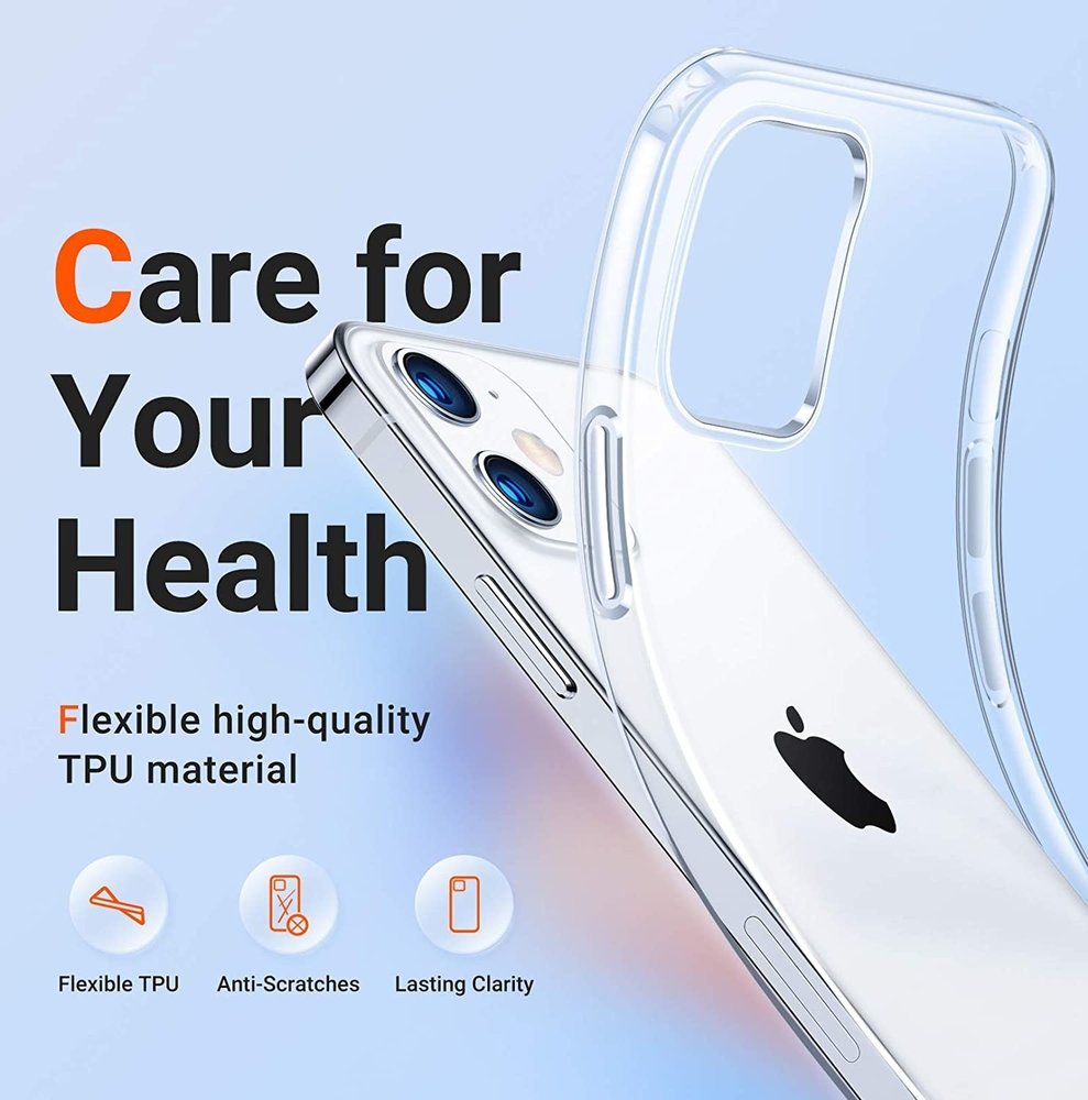 Silikon Schutzhülle Ultra Dünn Flexible Tasche Durchsichtig