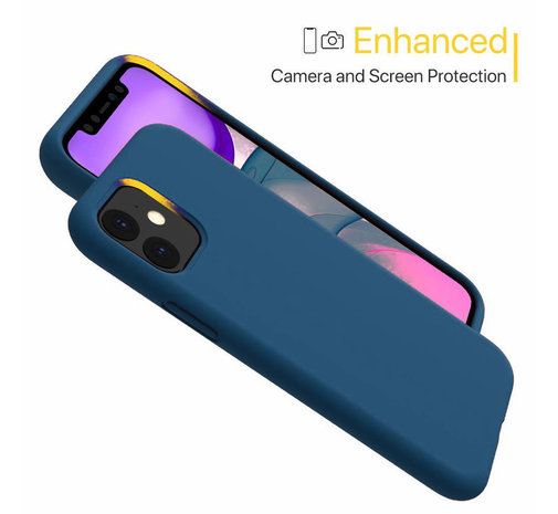 ShieldCase® ShieldCase iPhone 12 Pro Max Silikon Case (blau) ShieldCase® ShieldCase iPhone 12 Pro Max Silikon Case (blau)