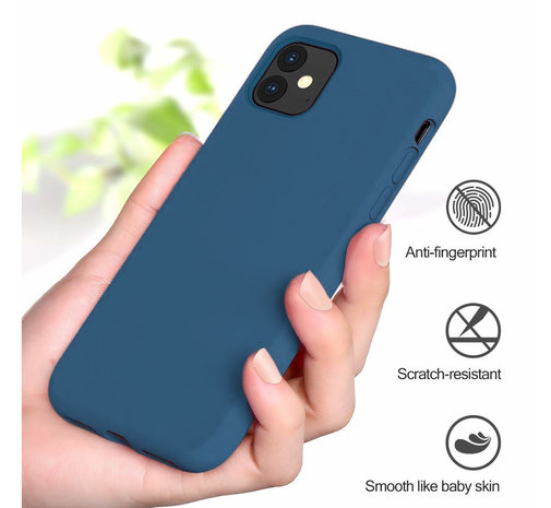 ShieldCase® ShieldCase iPhone 12 Pro Max Silikon Case (blau) ShieldCase® ShieldCase iPhone 12 Pro Max Silikon Case (blau)