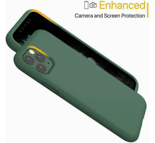 ShieldCase® ShieldCase iPhone 12 Pro Max Silikon Case (dunkelgrün) ShieldCase® ShieldCase iPhone 12 Pro Max Silikon Case (dunkelgrün)