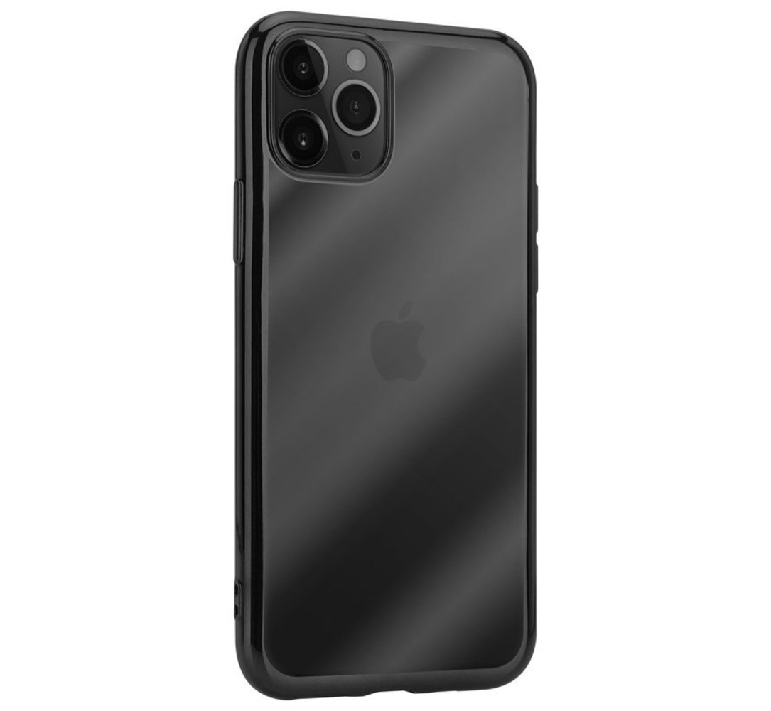ShieldCase® ShieldCase iPhone 12 Pro Max Metallic Bumper Case (schwarz)