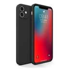 ShieldCase® ShieldCase iPhone 11 quadratische Silikon Hülle (schwarz)