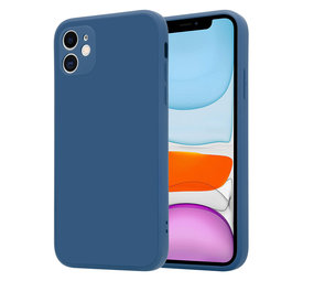 ShieldCase® iPhone 11 quadratische Silikon Hülle (blau) ShieldCase® iPhone 11 quadratische Silikon Hülle (blau)
