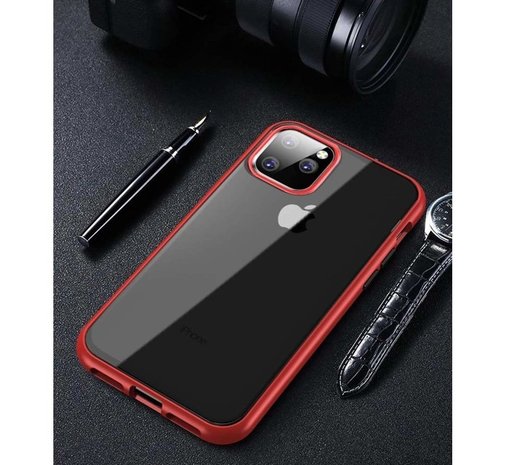 ShieldCase® ShieldCase iPhone 12 Pro Metallic Bumper Case (rot) ShieldCase® ShieldCase iPhone 12 Pro Metallic Bumper Case (rot)