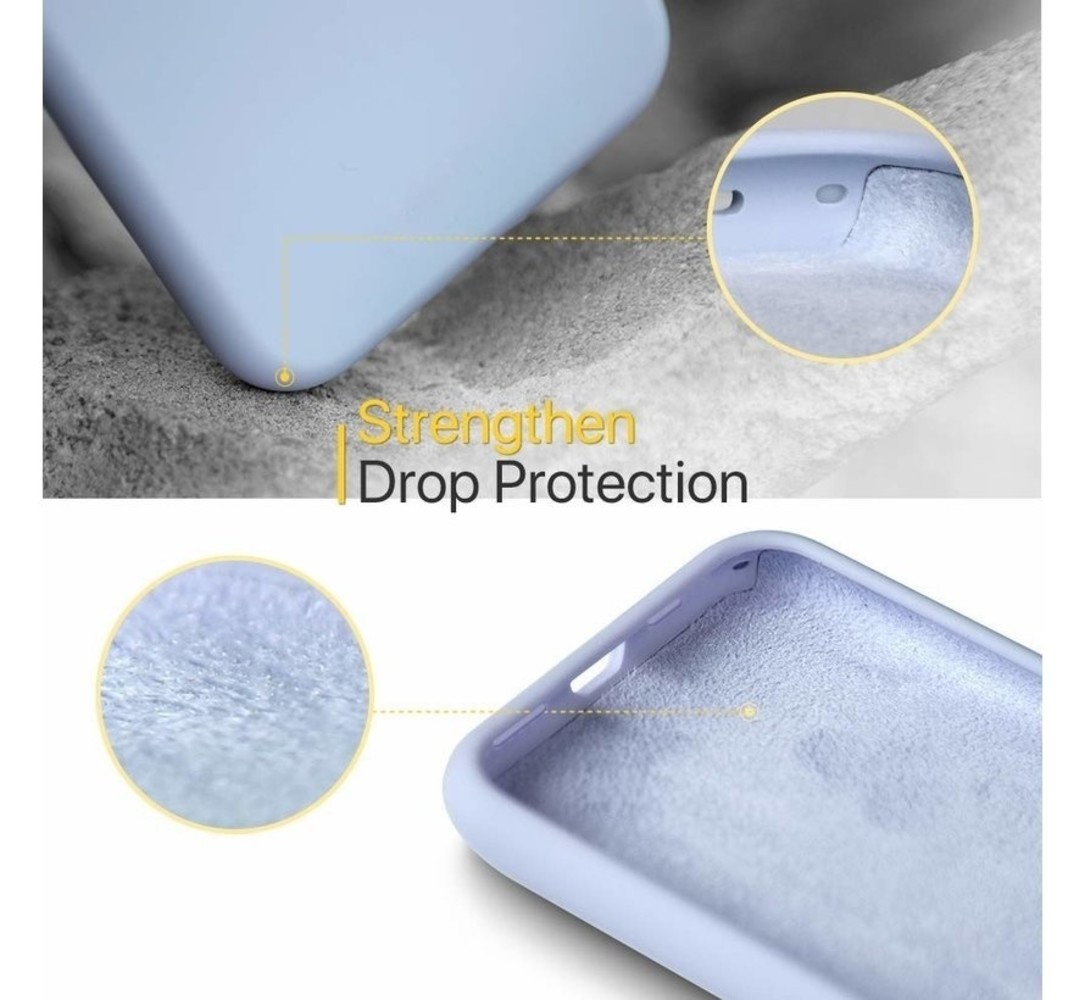 ShieldCase® ShieldCase iPhone 12 Pro Silikon Case (hellviolett)