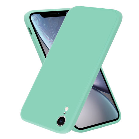 ShieldCase® ShieldCase iPhone Xr quadratische Silikonhülle (aqua) ShieldCase® ShieldCase iPhone Xr quadratische Silikonhülle (aqua)