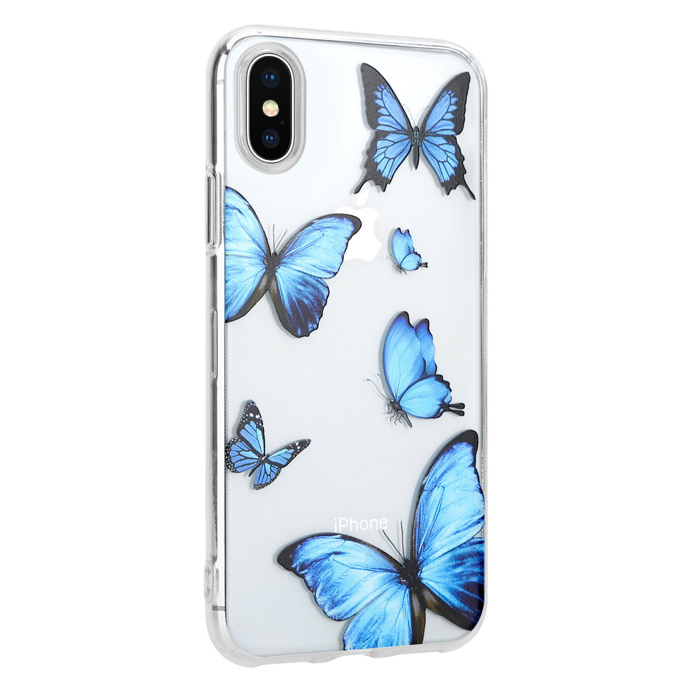 ShieldCase® ShieldCase Give Me Butterflies iPhone X / Xs Hülle ShieldCase® ShieldCase Give Me Butterflies iPhone X / Xs Hülle