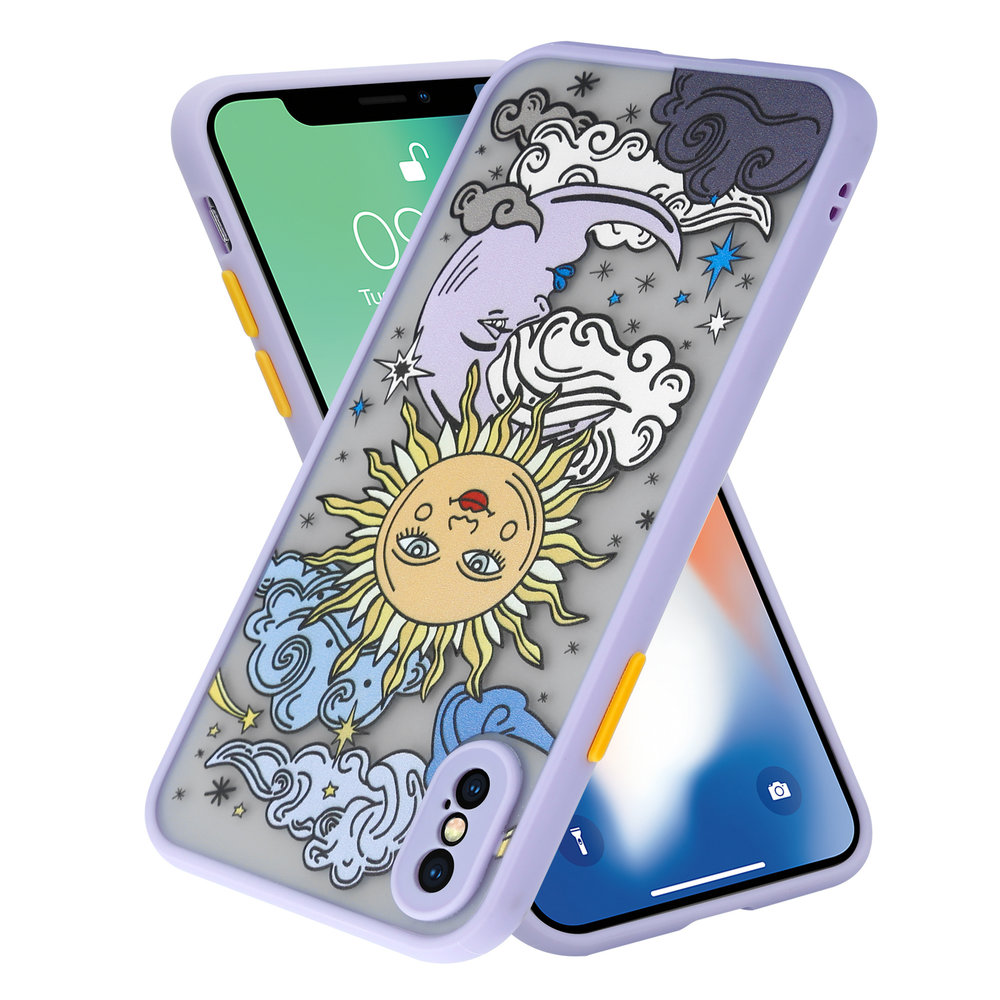 ShieldCase® ShieldCase Sunny Moon iPhone X / Xs Hülle ShieldCase® ShieldCase Sunny Moon iPhone X / Xs Hülle