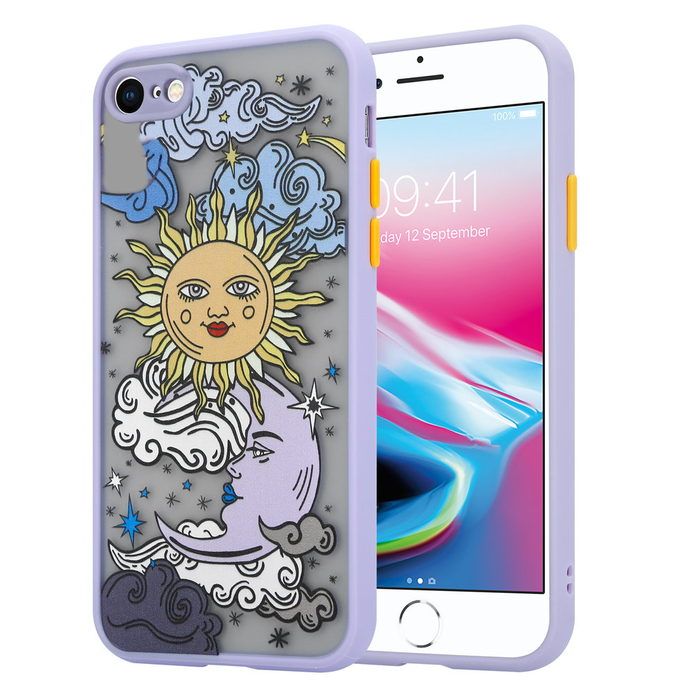 ShieldCase® ShieldCase Sunny Moon iPhone SE 2020 Hülle ShieldCase® ShieldCase Sunny Moon iPhone SE 2020 Hülle