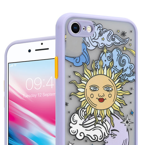 ShieldCase® ShieldCase Sunny Moon iPhone SE 2020 Hülle ShieldCase® ShieldCase Sunny Moon iPhone SE 2020 Hülle