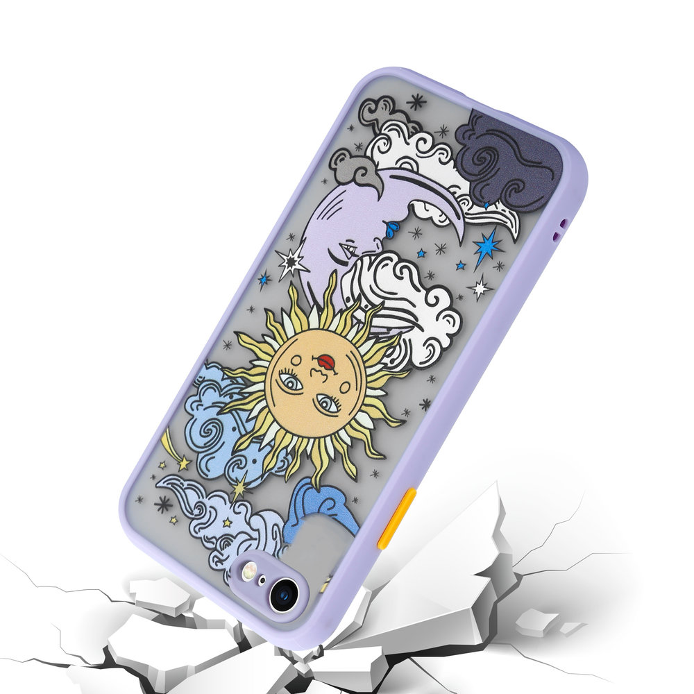 ShieldCase® ShieldCase Sunny Moon iPhone SE 2020 Hülle ShieldCase® ShieldCase Sunny Moon iPhone SE 2020 Hülle