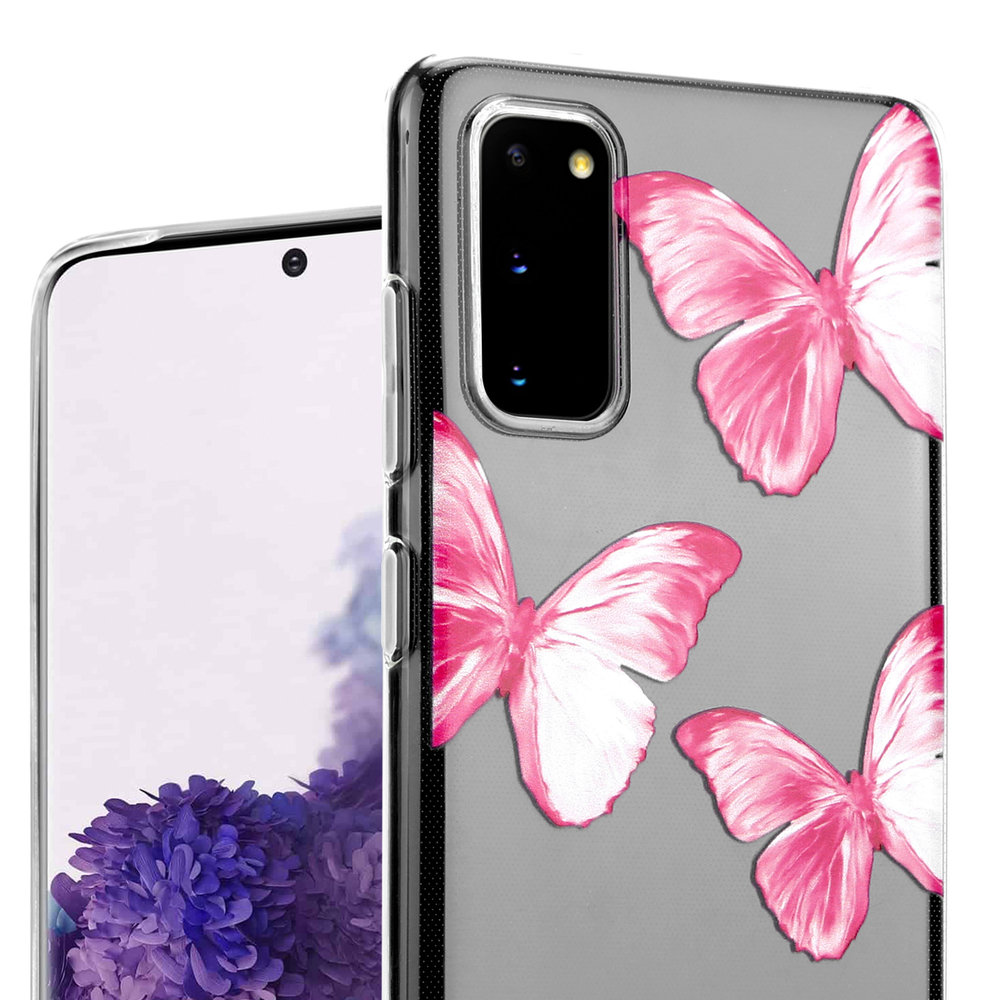 ShieldCase® ShieldCase Butterfly Kisses Samsung Galaxy S20 Hülle ShieldCase® ShieldCase Butterfly Kisses Samsung Galaxy S20 Hülle