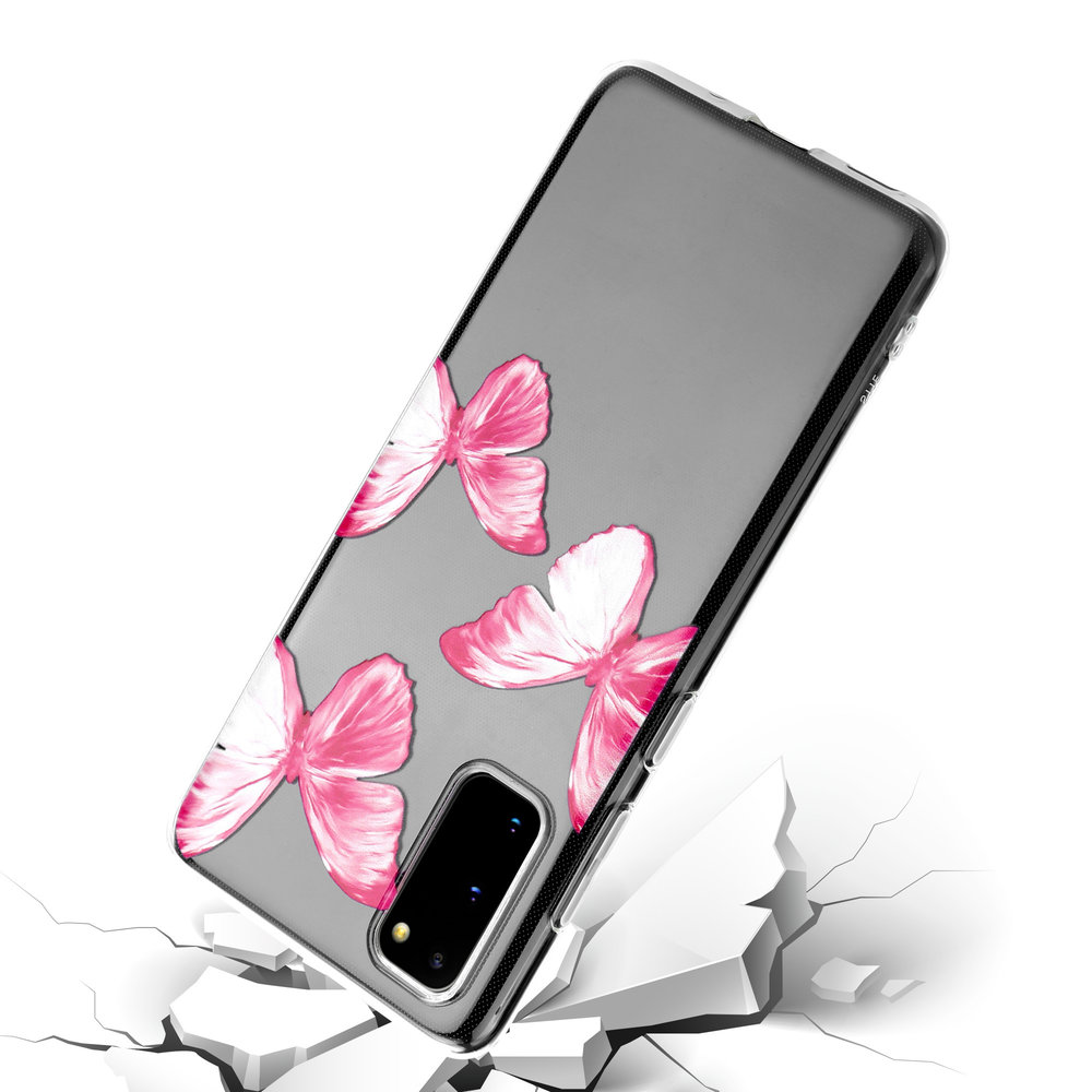 ShieldCase® ShieldCase Butterfly Kisses Samsung Galaxy S20 Hülle ShieldCase® ShieldCase Butterfly Kisses Samsung Galaxy S20 Hülle
