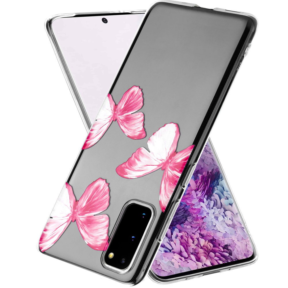 ShieldCase® ShieldCase Butterfly Kisses Samsung Galaxy S20 Hülle ShieldCase® ShieldCase Butterfly Kisses Samsung Galaxy S20 Hülle
