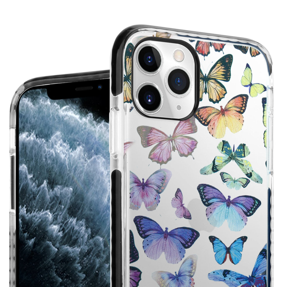 ShieldCase® ShieldCase Rainbow Butterflies iPhone 11 Pro Hülle ShieldCase® ShieldCase Rainbow Butterflies iPhone 11 Pro Hülle