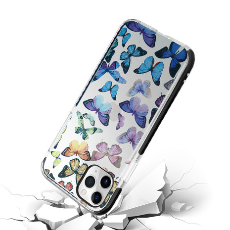 ShieldCase® ShieldCase Rainbow Butterflies iPhone 11 Pro Max Hülle