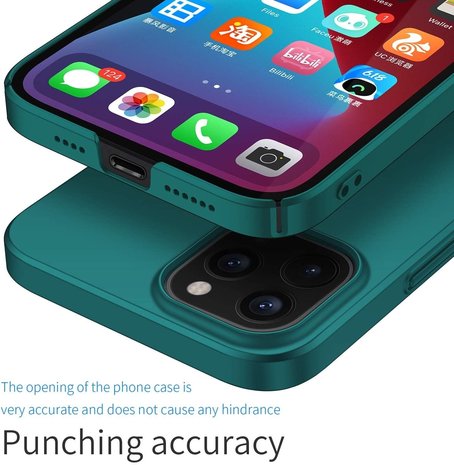 ShieldCase® Shieldcase iPhone 12 Pro Max Ultra Thin Case (grün) ShieldCase® Shieldcase iPhone 12 Pro Max Ultra Thin Case (grün)