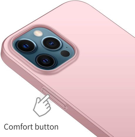 ShieldCase® Shieldcase iPhone 12 Pro Max Ultra Thin Case (rosa) ShieldCase® Shieldcase iPhone 12 Pro Max Ultra Thin Case (rosa)