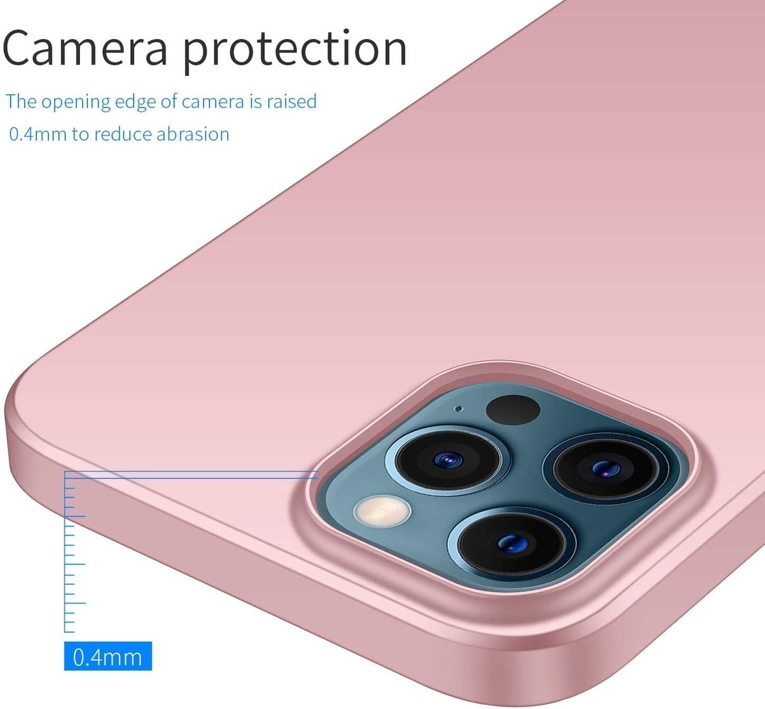 ShieldCase® Shieldcase iPhone 12 Pro Max Ultra Thin Case (rosa) ShieldCase® Shieldcase iPhone 12 Pro Max Ultra Thin Case (rosa)