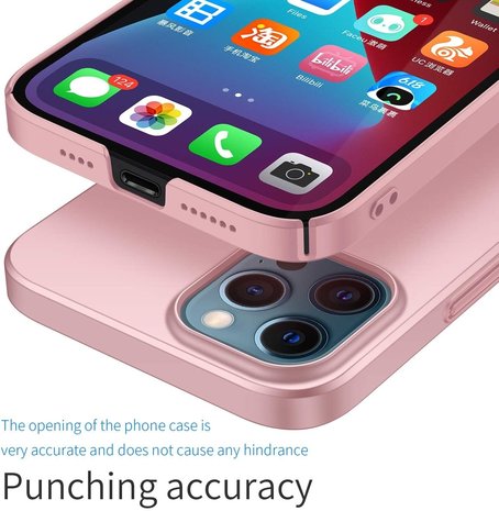 ShieldCase® Shieldcase iPhone 12 Pro Max Ultra Thin Case (rosa) ShieldCase® Shieldcase iPhone 12 Pro Max Ultra Thin Case (rosa)