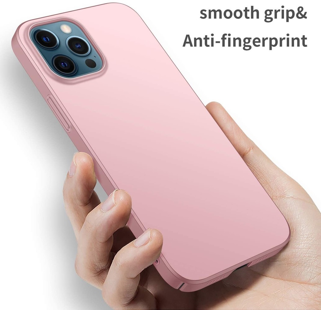 ShieldCase® Shieldcase iPhone 12 Pro Max Ultra Thin Case (rosa) ShieldCase® Shieldcase iPhone 12 Pro Max Ultra Thin Case (rosa)