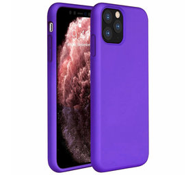 ShieldCase® iPhone 12 Pro Max Silikon Case (dunkelviolett)
