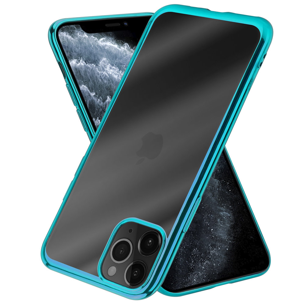 ShieldCase® ShieldCase iPhone 12 Pro Max Metallic Bumper Case (grün)