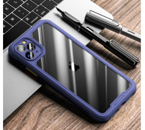 ShieldCase® iPhone 12 Pro Max Vollschutzhülle (blau / lila) ShieldCase® iPhone 12 Pro Max Vollschutzhülle (blau / lila)