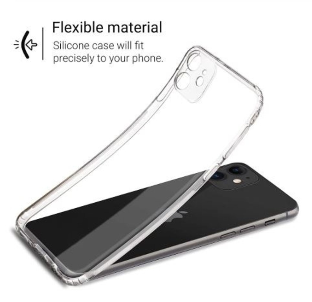 ShieldCase® Shieldcase Silikonhülle mit Kameraschutz iPhone 12 (transparent) ShieldCase® Shieldcase Silikonhülle mit Kameraschutz iPhone 12 (transparent)