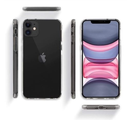 ShieldCase® Shieldcase Silikonhülle mit Kameraschutz iPhone 12 (transparent) ShieldCase® Shieldcase Silikonhülle mit Kameraschutz iPhone 12 (transparent)