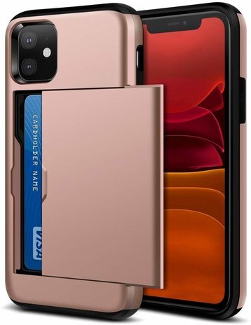 ShieldCase® ShieldCase Kartenetui mit Schieber iPhone 12 (rosa) ShieldCase® ShieldCase Kartenetui mit Schieber iPhone 12 (rosa)