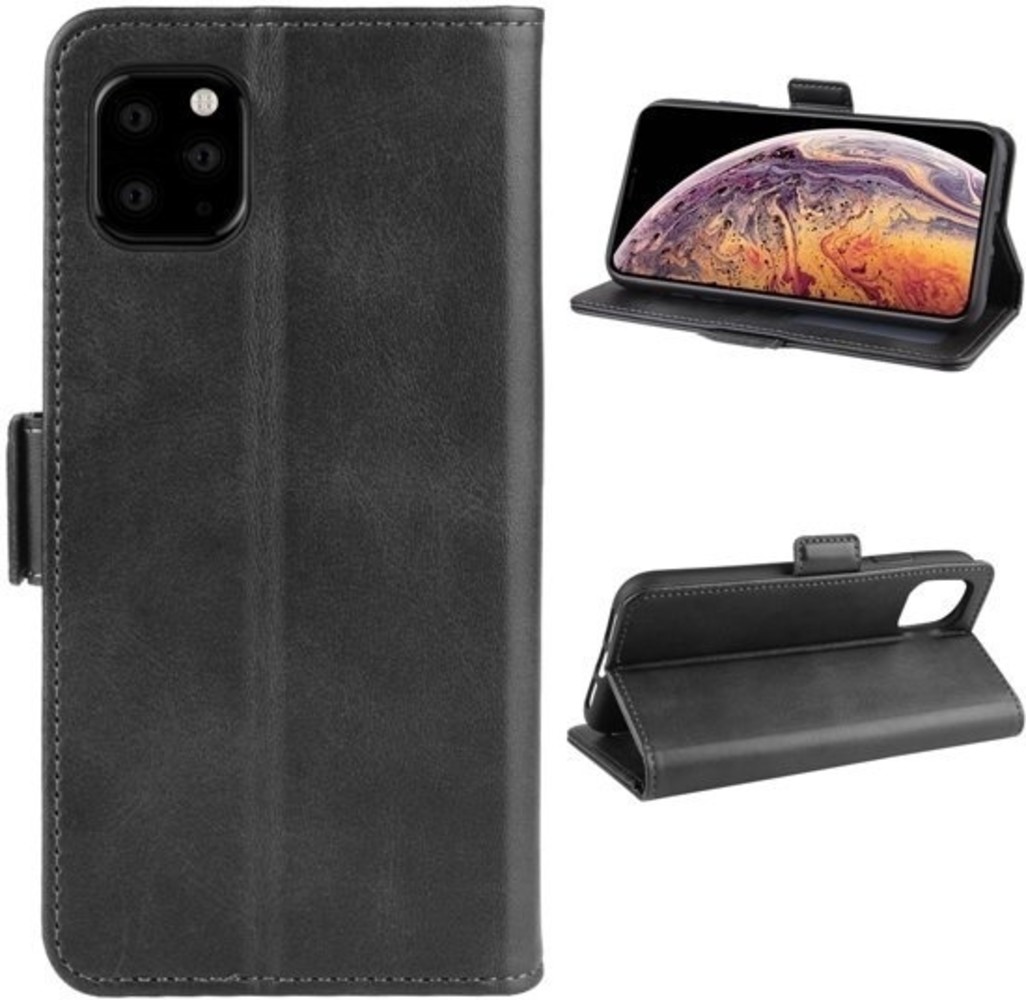 ShieldCase® ShieldCase iPhone 12 Bookcase Leder (schwarz) ShieldCase® ShieldCase iPhone 12 Bookcase Leder (schwarz)