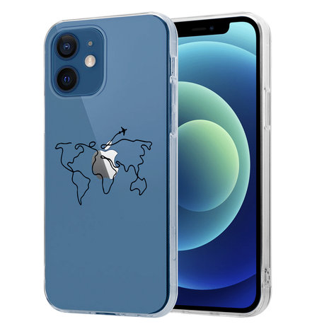 ShieldCase® ShieldCase Wanderlust iPhone 12 Hülle ShieldCase® ShieldCase Wanderlust iPhone 12 Hülle