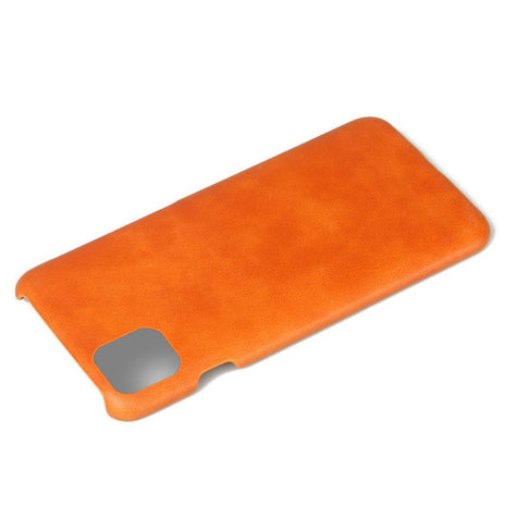 ShieldCase® Shieldcase iPhone 12 Vintage Leder Case (orange) ShieldCase® Shieldcase iPhone 12 Vintage Leder Case (orange)