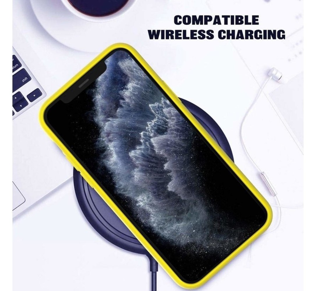 ShieldCase® ShieldCase iPhone 12 Mini Silikon Case (gelb)