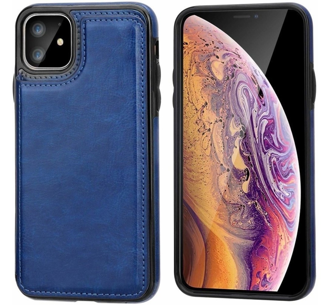 ShieldCase® ShieldCase iPhone 12 Mini Wallet Case (blau) ShieldCase® ShieldCase iPhone 12 Mini Wallet Case (blau)