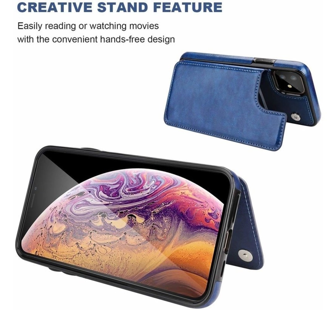 ShieldCase® ShieldCase iPhone 12 Mini Wallet Case (blau) ShieldCase® ShieldCase iPhone 12 Mini Wallet Case (blau)