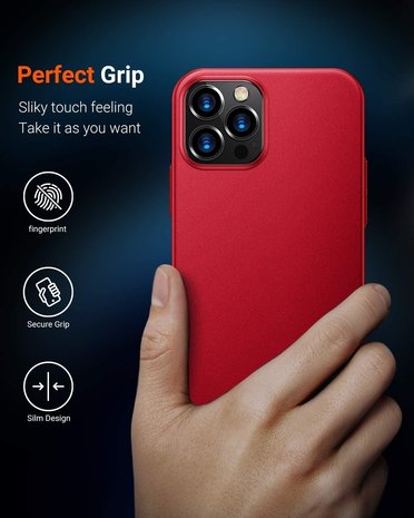 ShieldCase® Shieldcase iPhone 12 Pro Ultra Slim Case (rot) ShieldCase® Shieldcase iPhone 12 Pro Ultra Slim Case (rot)