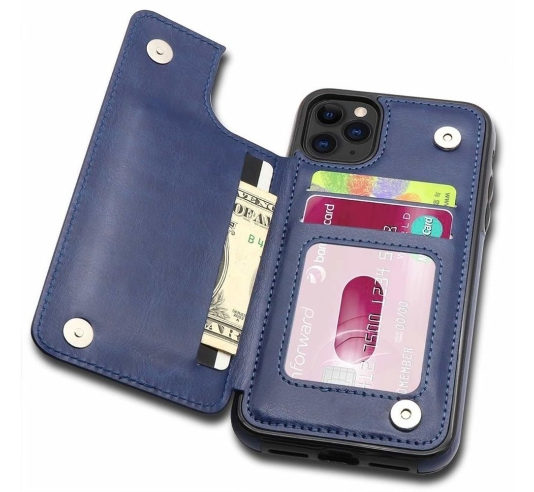 ShieldCase® ShieldCase iPhone 12 Pro Wallet Case (blau) ShieldCase® ShieldCase iPhone 12 Pro Wallet Case (blau)