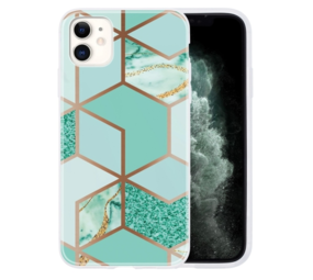 ShieldCase® iPhone 12 Mini Hülle Marmormuster (grün) ShieldCase® iPhone 12 Mini Hülle Marmormuster (grün)