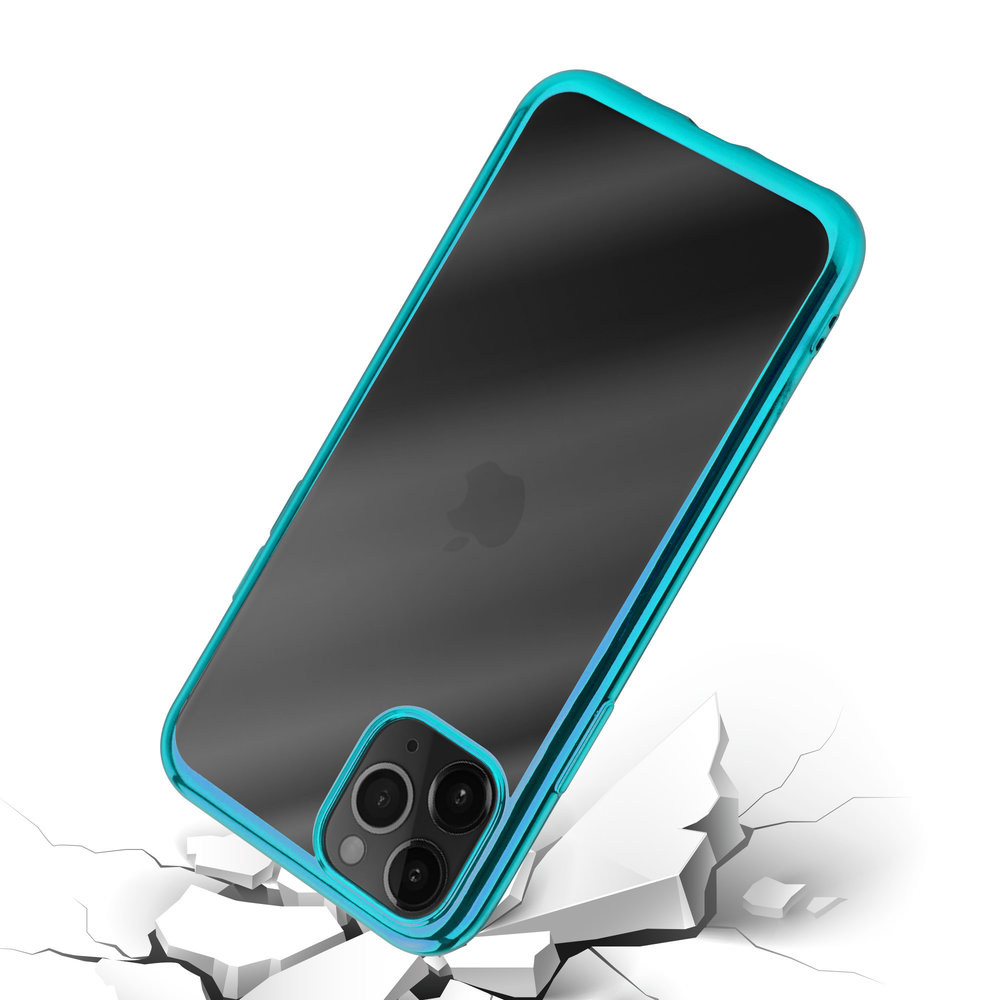 ShieldCase® ShieldCase iPhone 12 Pro Metallic Bumper Case (grün)