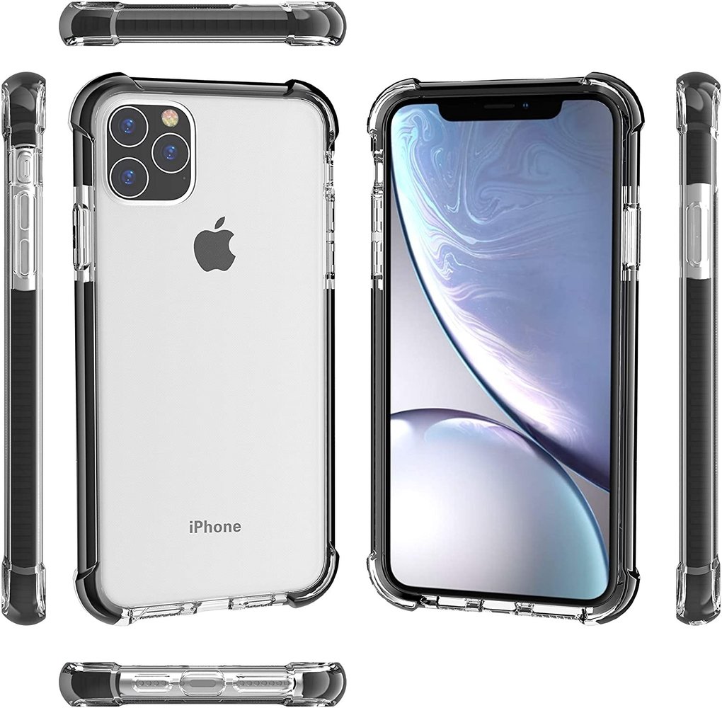 ShieldCase® ShieldCase Bumper Shock Case iPhone 12 Pro (schwarz) ShieldCase® ShieldCase Bumper Shock Case iPhone 12 Pro (schwarz)