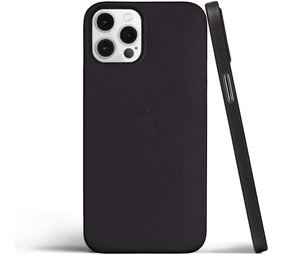 ShieldCase® Extrem dünne iPhone 12 Pro Hülle (schwarz)