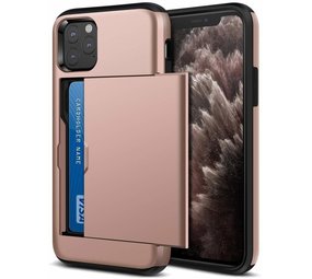 ShieldCase® Kartenetui mit Schieber iPhone 12 Pro - 6,1 Zoll (pink)