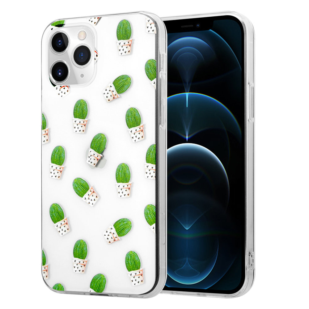 ShieldCase® ShieldCase Cute Cactus iPhone 12 Pro Hülle ShieldCase® ShieldCase Cute Cactus iPhone 12 Pro Hülle