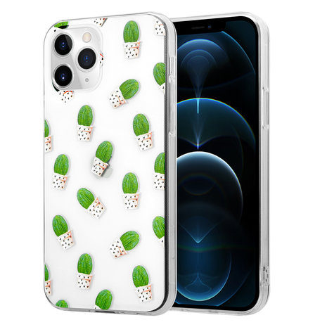 ShieldCase® ShieldCase Cute Cactus iPhone 12 Pro Hülle ShieldCase® ShieldCase Cute Cactus iPhone 12 Pro Hülle