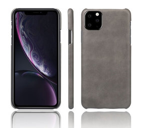 ShieldCase® iPhone 12 Mini Vintage Leder Case (grau)